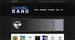 Desktop Screenshot of cockrillband.com